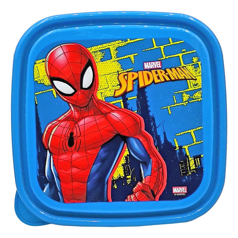 Recipiente Infantil Escolar Para Comida Diseños Varios