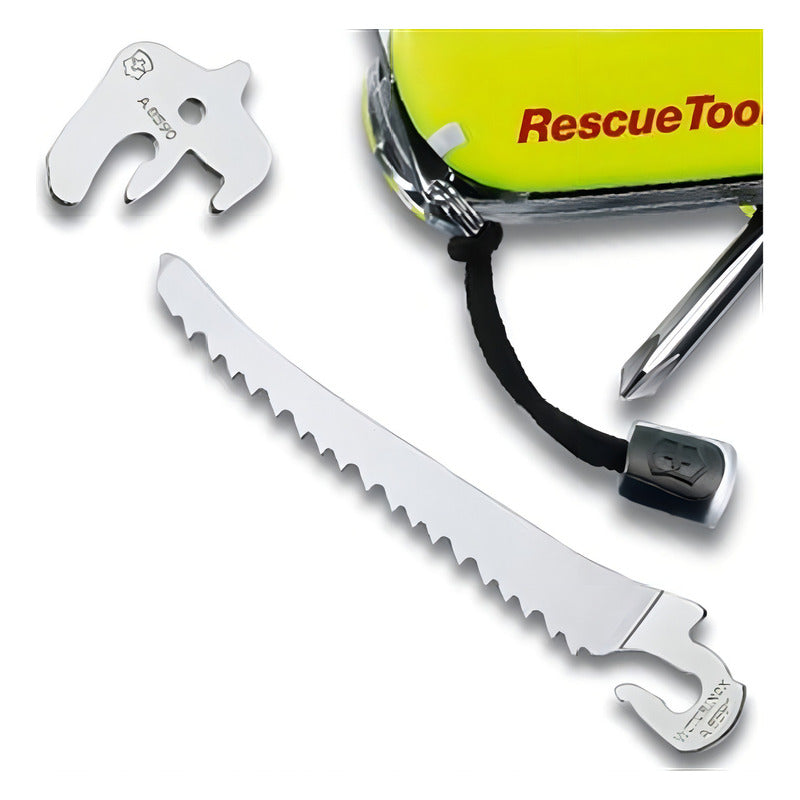 Herramienta De Rescate Victorinox, Color Amarillo, Multiherramienta, 13 Funciones