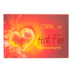 Paleta De Sombras Beauty Creations Hot Fire Con 12 Tonos Multi Satin Y Mate