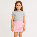 Falda De Niña Con Cintura Ajustable Mod.3902 Marca Mayoral®