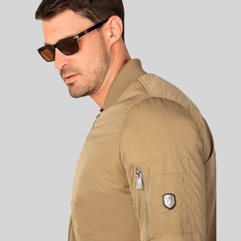 Chamarra Bomber Para Caballero Cw89-pol7336 Greenlander®