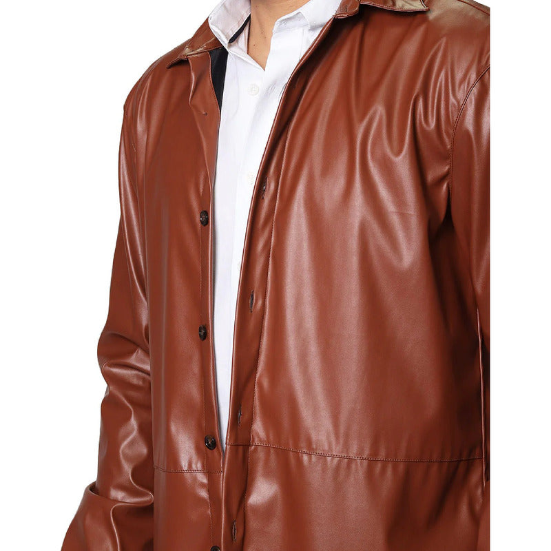 Camisa Camisola De Hombre Vinipiel Mod.b35323 Marca Bobois®