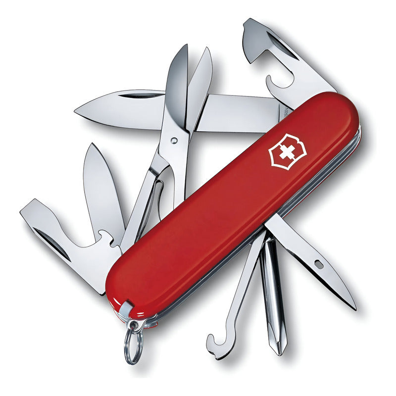 Navaja Super Tinker 1.4703 14 Funciones Marca Victorinox® Rojo