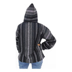Suéter Poncho Canguro Artesanal Hoodie Acrilico Colores