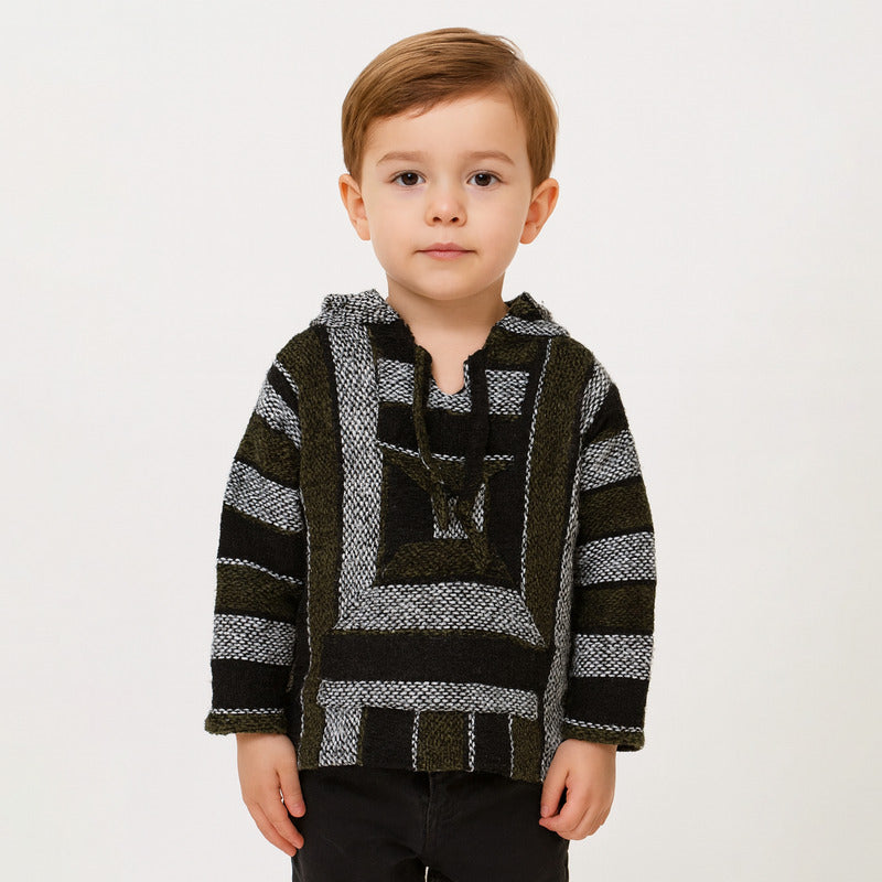 Sudadera Canguro Artesanal De Jerga Infantil