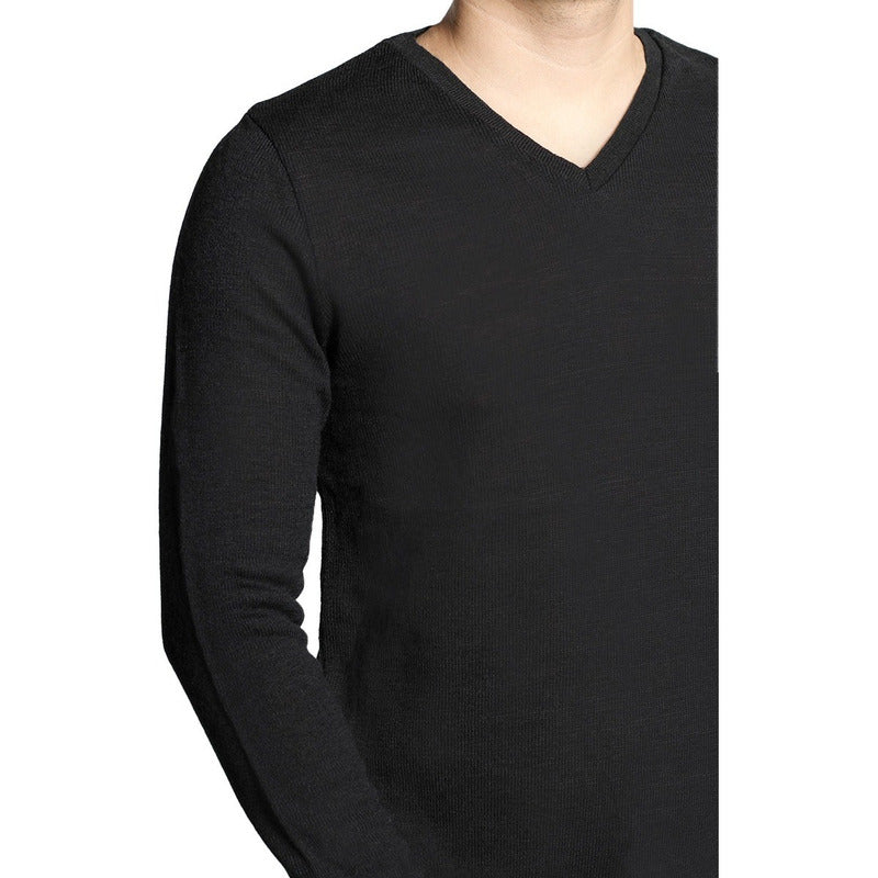 Sueter Casual Para Hombre Mod. E05300 Marca Bobois®