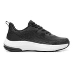 Tenis Tejido Para Mujer Con Gel Anti Shock 138803 Flexi® Negro Tejido 24 Mx