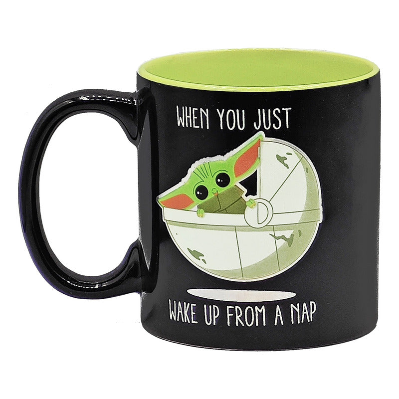 Taza Grande Tarro Metálico Animado Diseños Varios