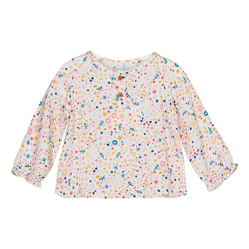 Blusa Estampada Manga Larga De Niña Mod.1283000al Losan®