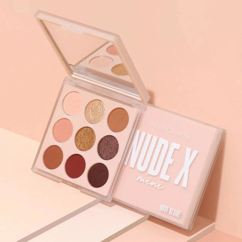 Paleta De Sombras 9 Tonos Nude X Marca Beauty Creations®