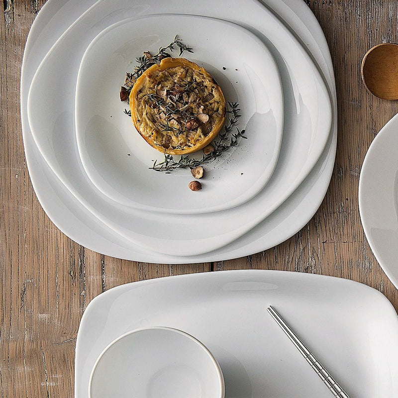 Vajilla Bormioli® Rocco Parma Vidrio Opal 16pz Blanco Portapalillos