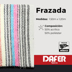 Frazada De Acrilico Afelpada Multiusos 1.20m X 1.50m Mod. Ac