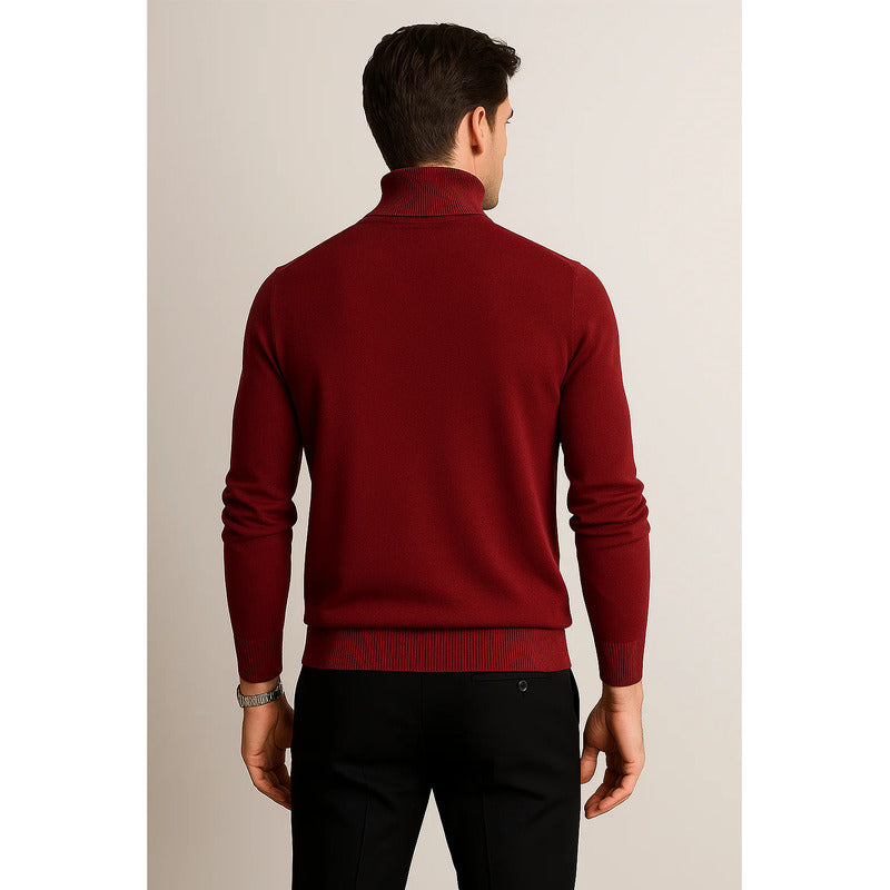 Sueter Cuello Tortuga Para Caballero Mod. E555303 Bobois®