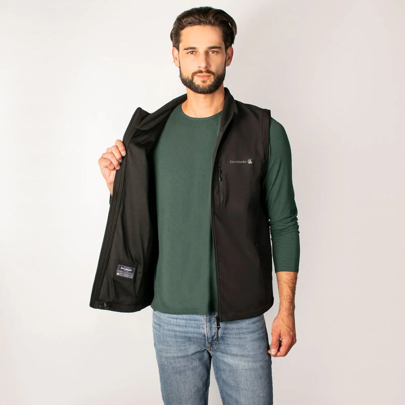 Chaleco Ligero Hombre Softshell Cw89-vpol8396 Greenlander®