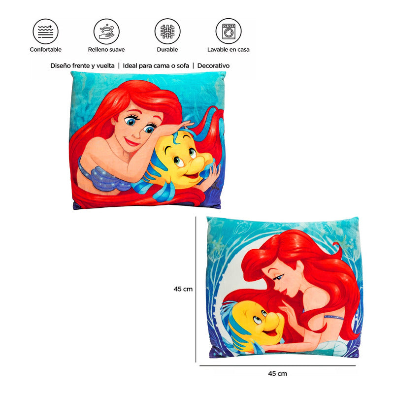 Cojín Reversible Infantil 45x45 Ultra Suave Providencia®