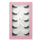 Pestañas Postizas En Tira 5 Pares Marca Kfer Valtierra® Negro Teddy C 1.5 Cm