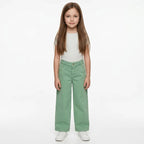 Pantalón Ancho Para Niña Mod. 3555 Marca Mayoral® Menta Liso 8 Años