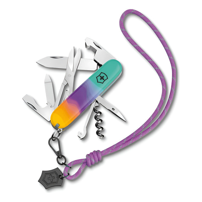 Navaja De Mano Sydney Style 1.3909.e222 Marca Victorinox® Verde