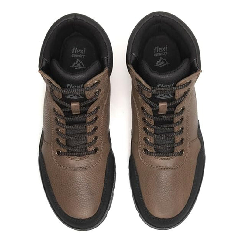 Bota Outdoor Country Para Hombre Mod.406003 Marca Flexi®