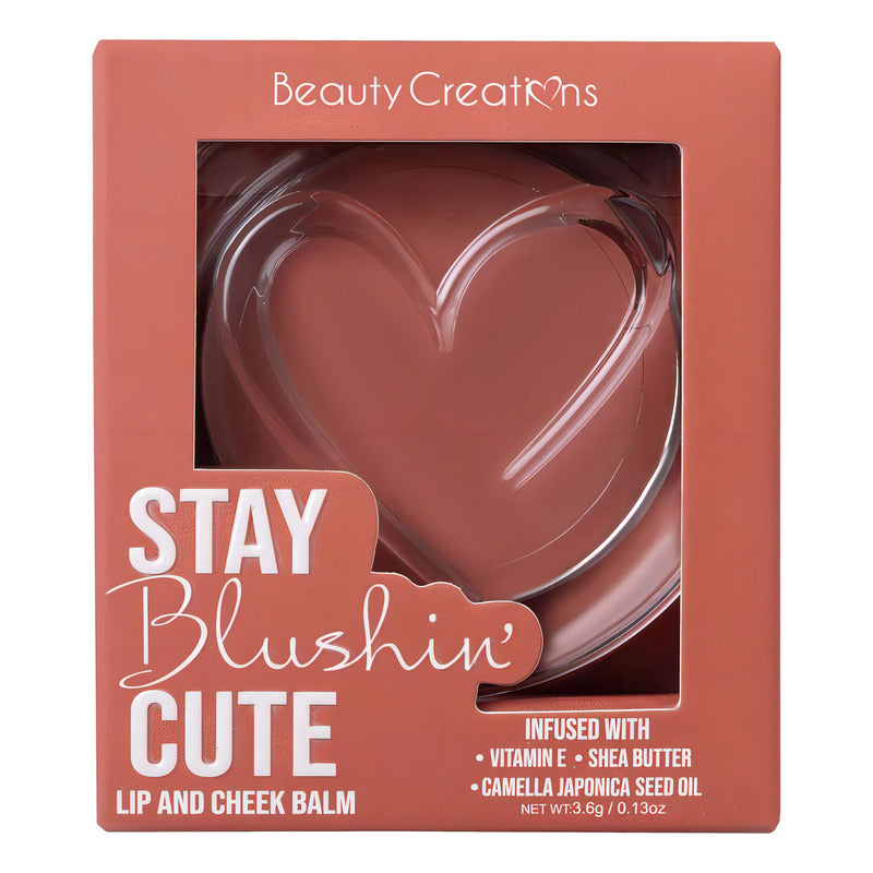 Rubor Y Bálsamo Labial Stay Blushing Marca Beauty Creations®
