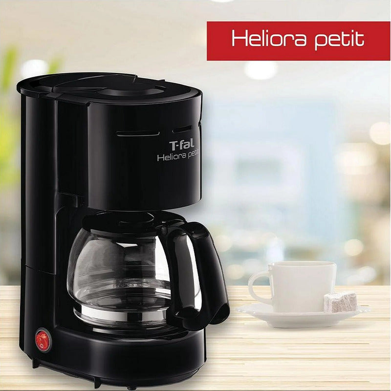 Cafetera De Filtro 4 Tazas Mod. Cm3218mx Marca T-fal® Negro