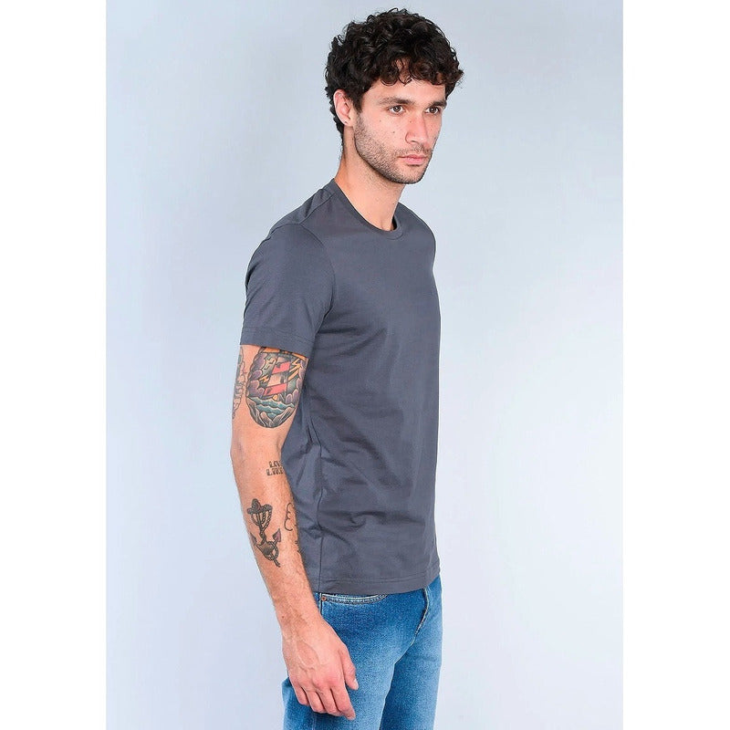 Playera Cuello Redondo Marca Oggi® Mod.xplbasic
