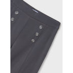 Pantalón Acampanado Para Niña Mod.6534 Marca Mayoral® Gris Oscuro Liso 12 Años