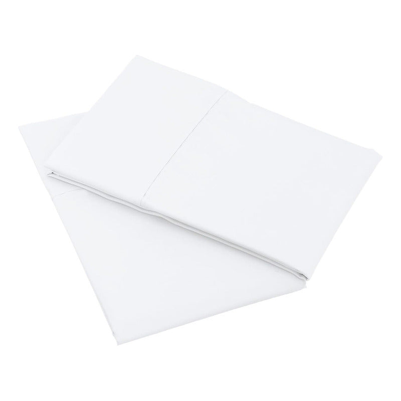 Funda Protectora Para Almohada 2pz Dafer Blanca 63x48 Cm