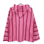 Suéter Poncho Canguro Artesanal Hoodie Acrilico Colores