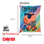 Cobertor Ligero Super Suave Matrimonial Diseños Providencia® Capibara Cool 850 G Multicolor