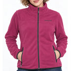 Sudadera Polar Fleece Mujer Dw90-fce8575 Marca Greenlander® Ch Burgundy Lisa