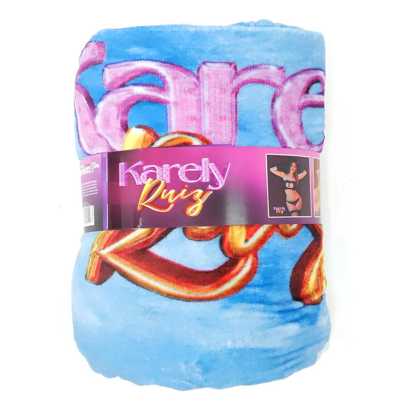 Cobertor Serenity Matrimonial Diseños Artistas Providencia® Karely Ruiz 900 G Multicolor