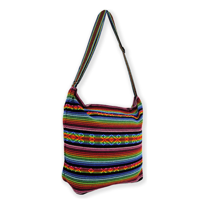 Bolsa Artesanal De Playa Tipo Tote Para Mujer 52x42cm