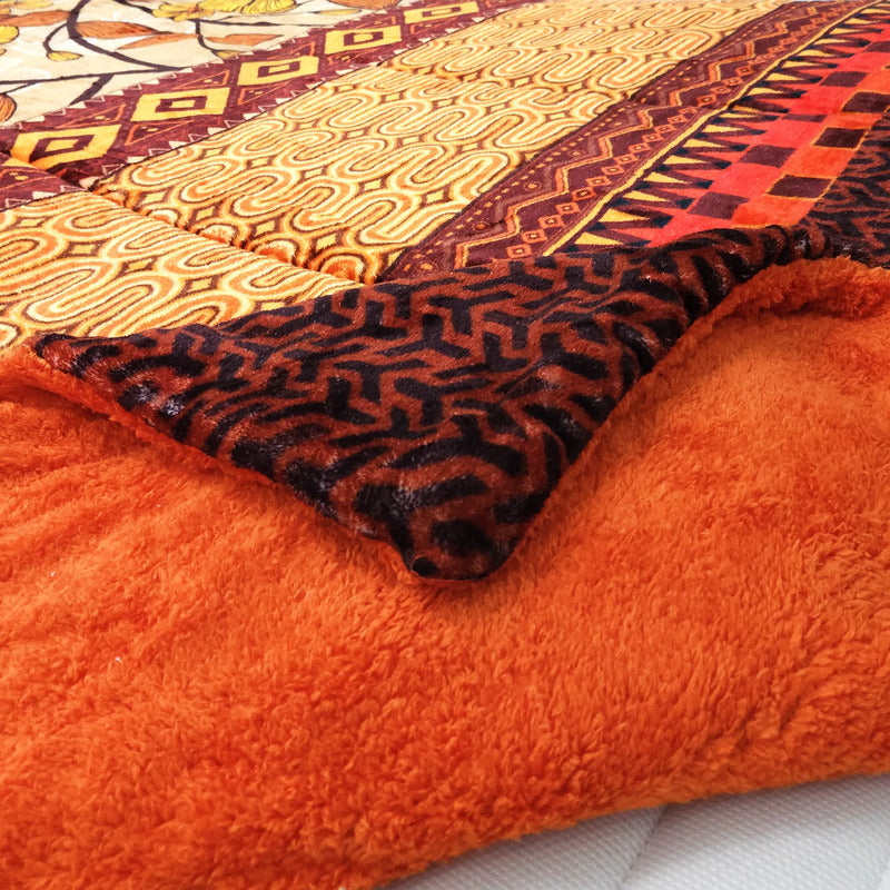 Edredón Borrega Soft Sobrecamero 2x2.20m Marca Providencia® Multicolor Castilla