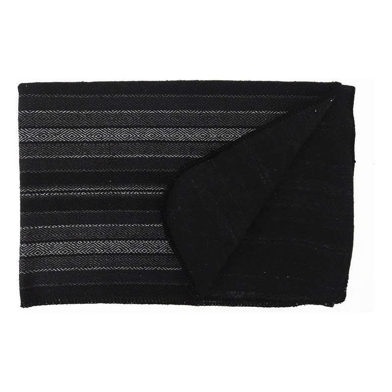Frazada De Viaje Artesanal Con Almohada Set De Descanso
