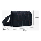 Bolso Trenzado Para Mujer Mod.25saxpar/2000 Marca Desigual® Negro Trenzado Níquel