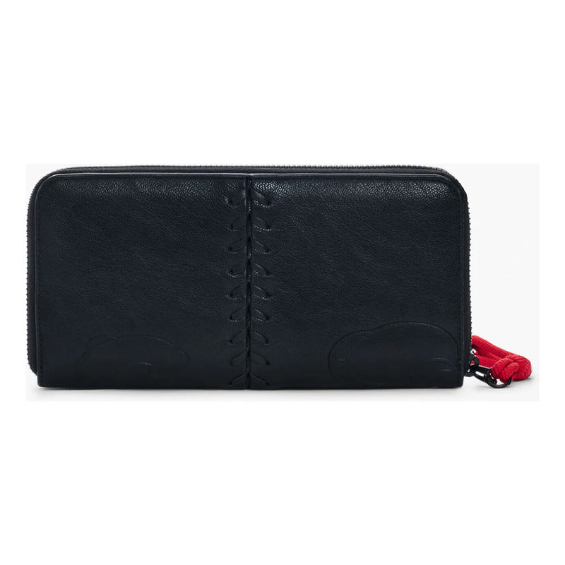 Cartera Grande Mickey Mouse 26sayp17/2000 Marca Desigual® Negro Mickey Mouse