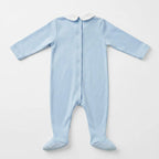Mameluco Ligero Para Bebé Mod.1716 Marca Mayoral® Celeste 12 Meses Lisa