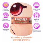 Cobertor Ligero Super Suave Matrimonial Diseños Providencia® Capibara Ballet 850 G Multicolor