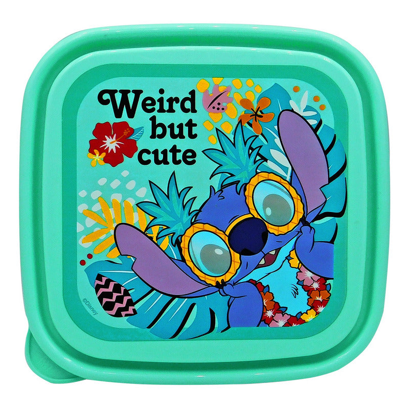 Recipiente Infantil Escolar Para Comida Diseños Varios