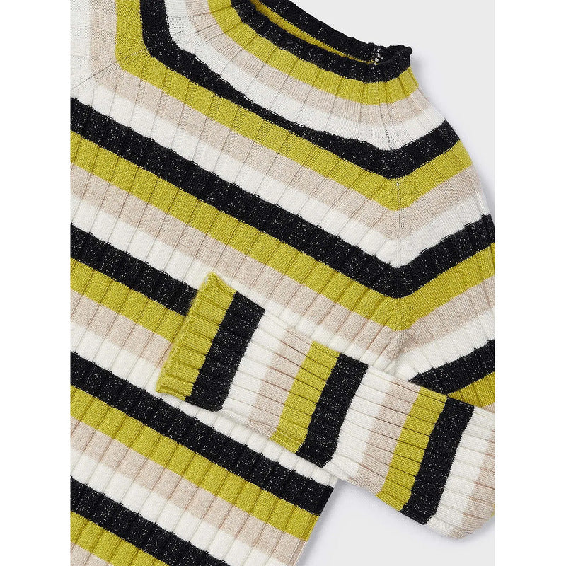 Blusa Cómoda Casual Para Niña Mod.4062 Marca Mayoral® Citronela Rayas 7 Años