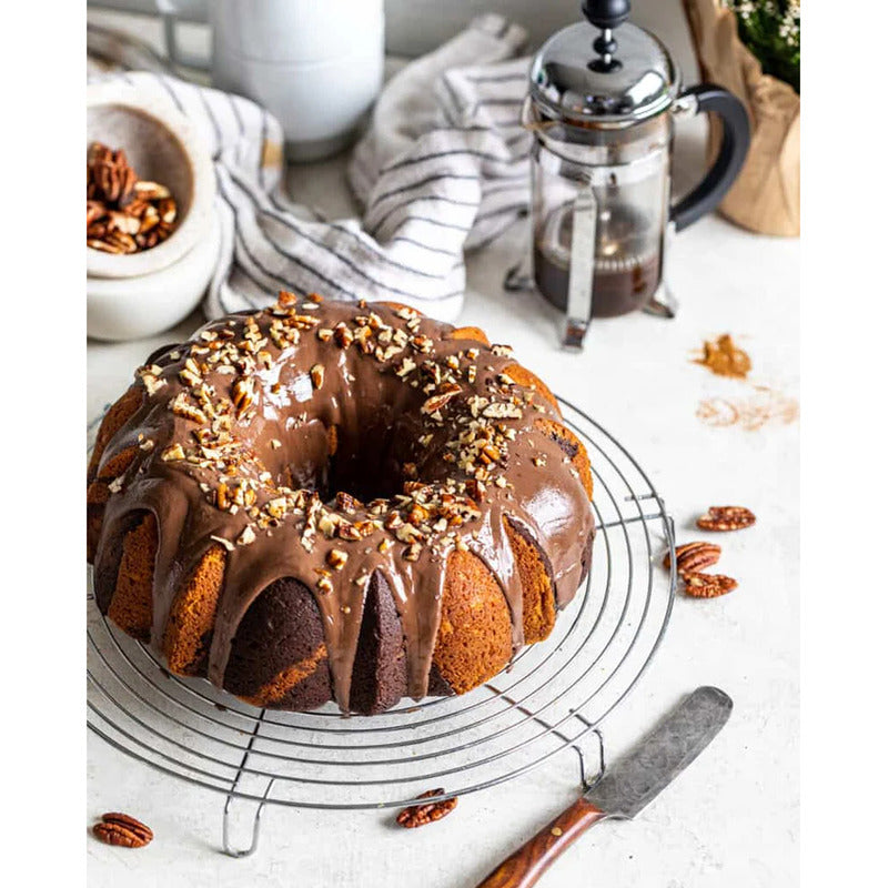 Enfriador De Pasteles Redondo 35cm Mod.20.20.35 Metaltex® Plateado