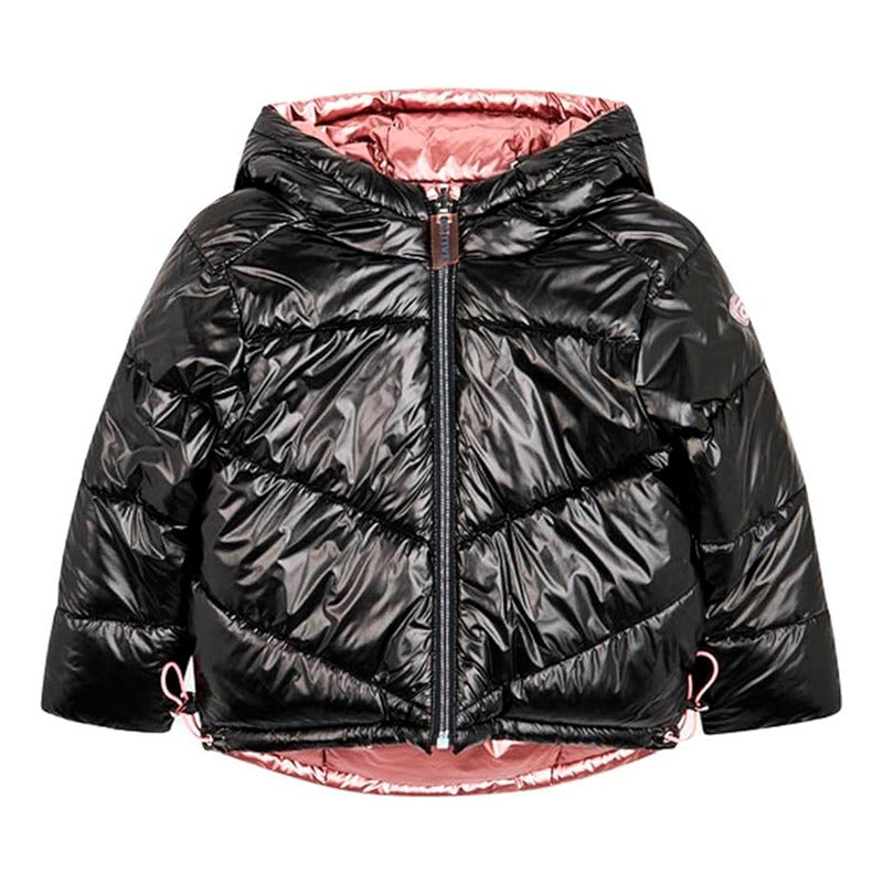 Chamarra Doble Vista Para Niña  Mod.4444 Marca Mayoral® Multicolor 6 Lisa