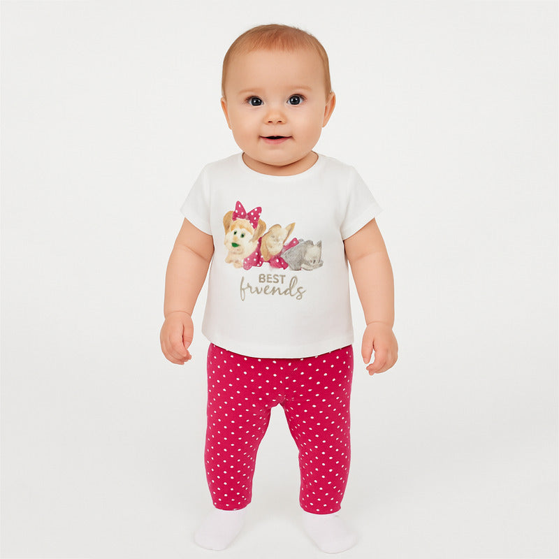 Conjunto Para Bebe Pantalón + Blusa Marca Mayoral®