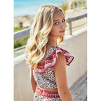 Blusa Corta Con Holán Para Niña Mod.6024 Marca Mayoral®