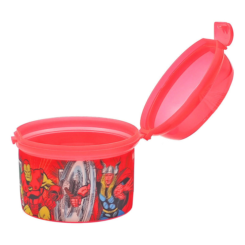 Topper Recipiente Para Comida Diseño Lenticular Niños