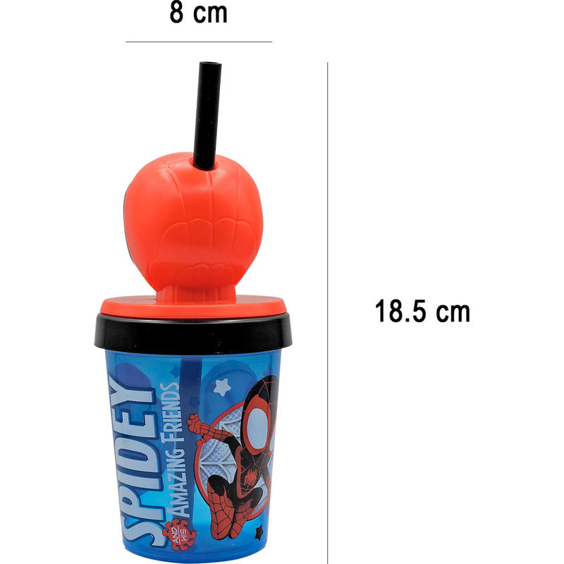 Botella De Agua 450 Ml Para Niños Diseños Divertidos