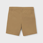 Bermuda Básica Para Niño Mod.202 Marca Mayoral® Camel Lisa 10 Años