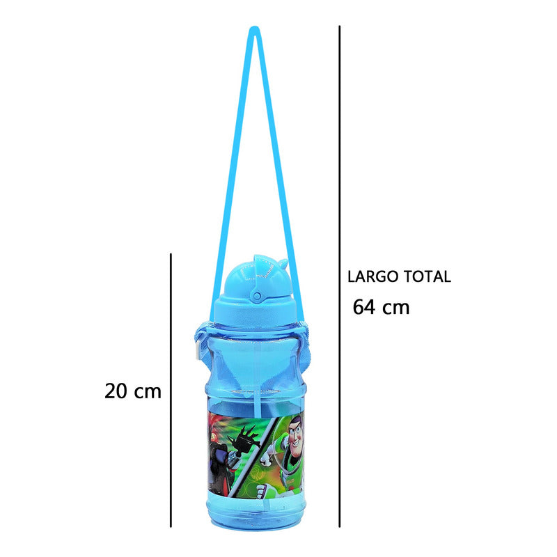 Cantimplora Infantil Botella De Plastico Ligera Mod.1669