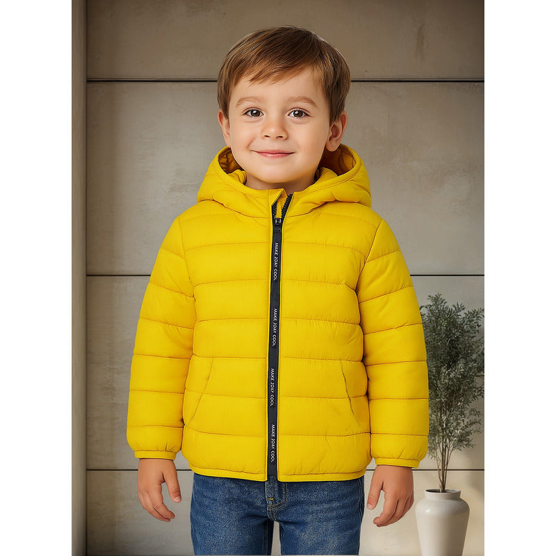 Chamarra De Niño Mod.4437 Color Mostaza Marca Mayoral® Mostaza 4 Años Lisa